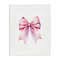 Stupell Industries Symmetrical Pink Bow Canvas Wall Art Design by Amanda Greenwood